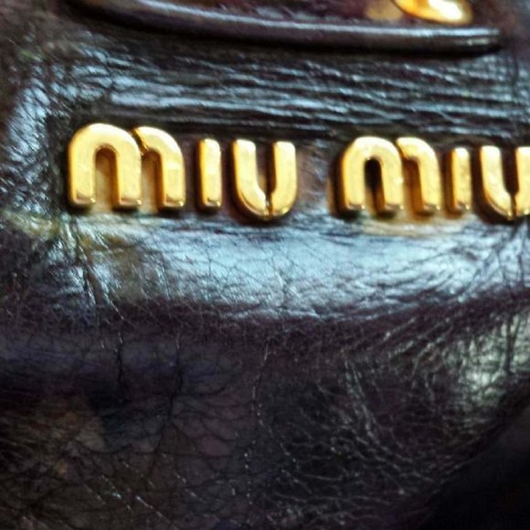 ***SOLD****  Miu Miu Prada Leather Purse - Picture 3 of 16